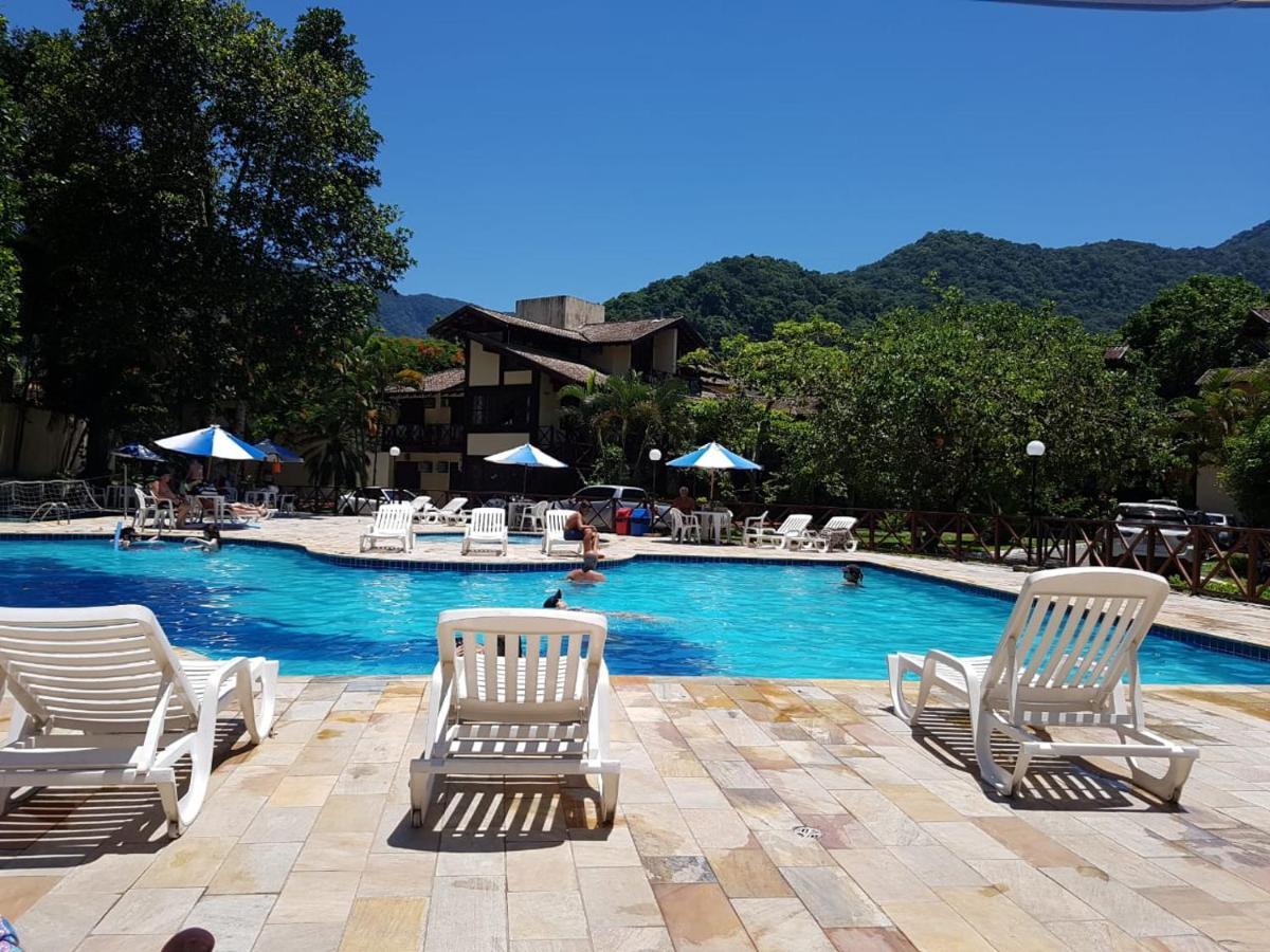 Flat em Maresias - Em frente a praia Exterior foto