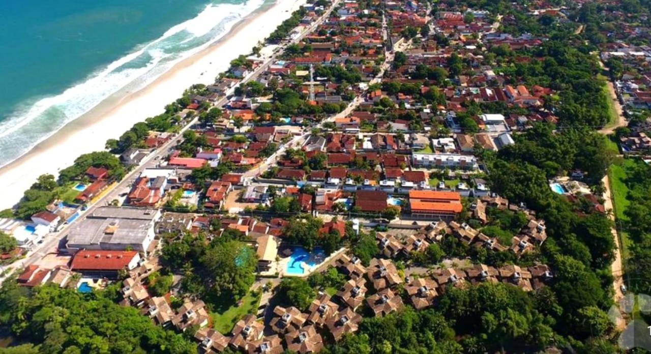 Flat em Maresias - Em frente a praia Exterior foto